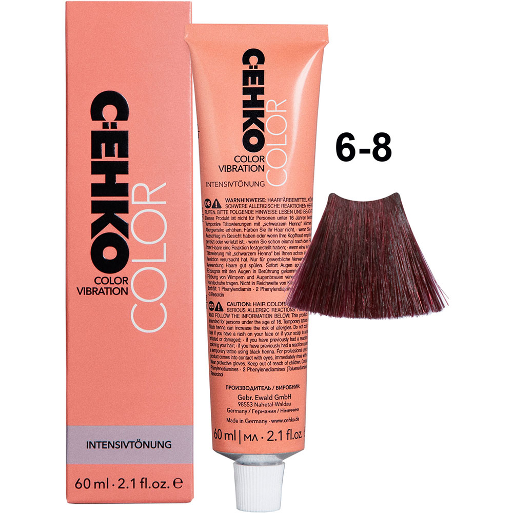 C:EHKO Color Vibration 6/8  Красный рубин/Rubinrot 60 мл