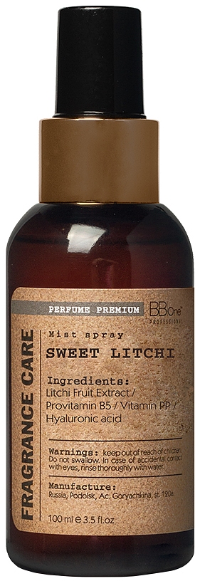 BB One FRAGRANCE CARE Парфюмированный Мист спрей для волос Sweet Litchi 100 мл.