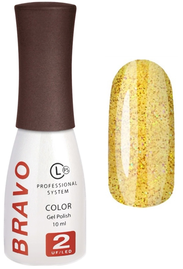 Bravo Цветное базовое покрытие для гель-лака BRAVO 3.9 10мл COLOR 