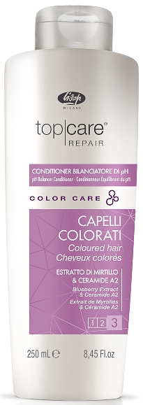 Lisap Color Care Кондиционер, восстанавливающий нейтральный уровень pH волос и кожи головы после окрашивания  250 мл