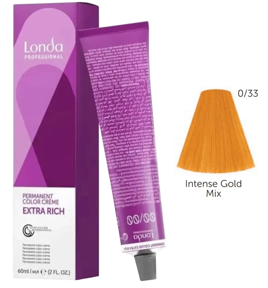 LONDACOLOR 0/33 интенсивный золотистистый микстон