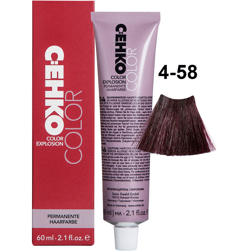 C:EHKO Color Explosion 4/58 Темная вишня/Dunkle Kirsche 60мл