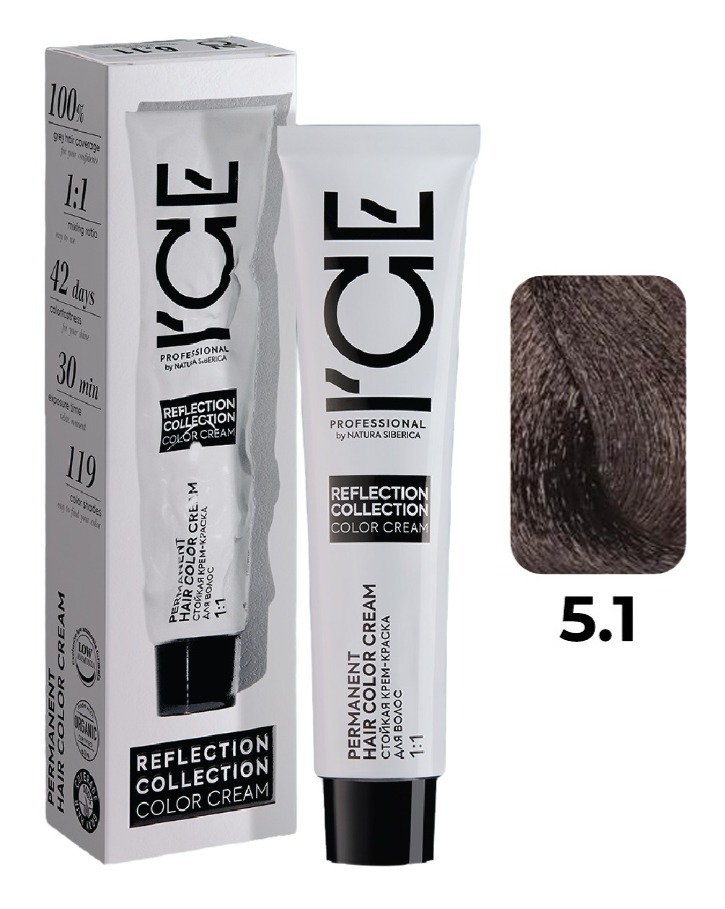 ICE Professional REFLECTION 5.1 светло-каштановый пепельный 60 мл