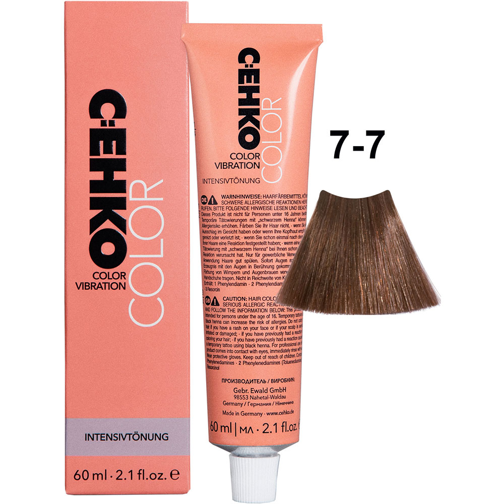 C:EHKO Color Vibration 7/7 Светлый шоколад/Rehbraun 60 мл