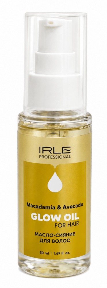 IRLE PROFESSIONAL Масло-сияние для волос GLOW Oil, 50 мл