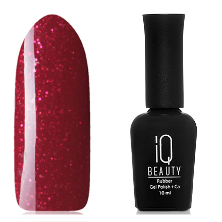 IQ BEAUTY Каучуковый гель-лак с кальцием №006 10 мл.