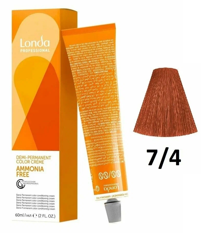 LondaТон Ammonia-Free 7/4 блонд медный