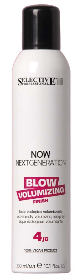 SELECTIVE NOW BLOW VOLUMIZING - Экологический лак для волос для придания объема, без газа 300мл