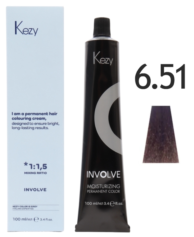 KEZY Involve color 6.51 Джандуя , 100 мл.