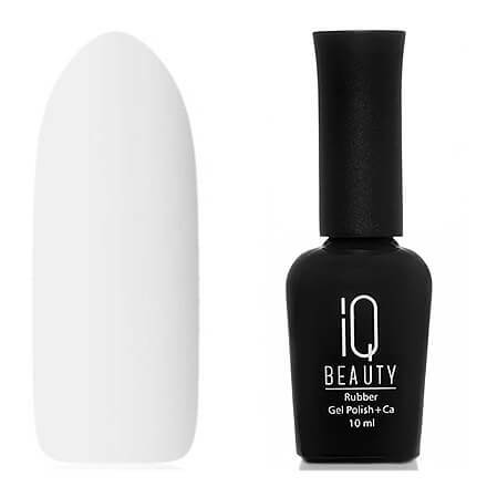 IQ BEAUTY Каучуковый гель-лак с кальцием №001 10 мл.