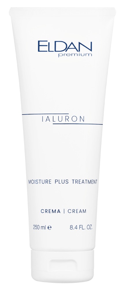 ELDAN Крем с гиалуроновой кислотой 24 часа Premium moisture plus treatment cream, 250 мл