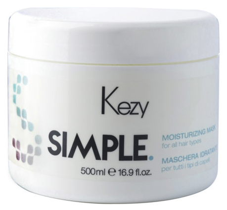 Увлажняющая маска для волос, 500 мл. Simple KEZY