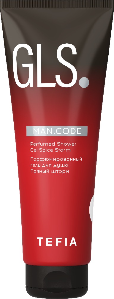 TEFIA MAN.CODE Парфюмированный гель для душа Пряный шторм, 285 мл 