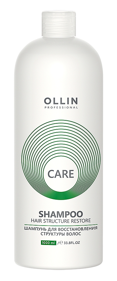 OLLIN CARE Шампунь для восстановления структуры волос 1000мл