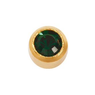 Studex серьги медицинские L205 Изумруд (Май)