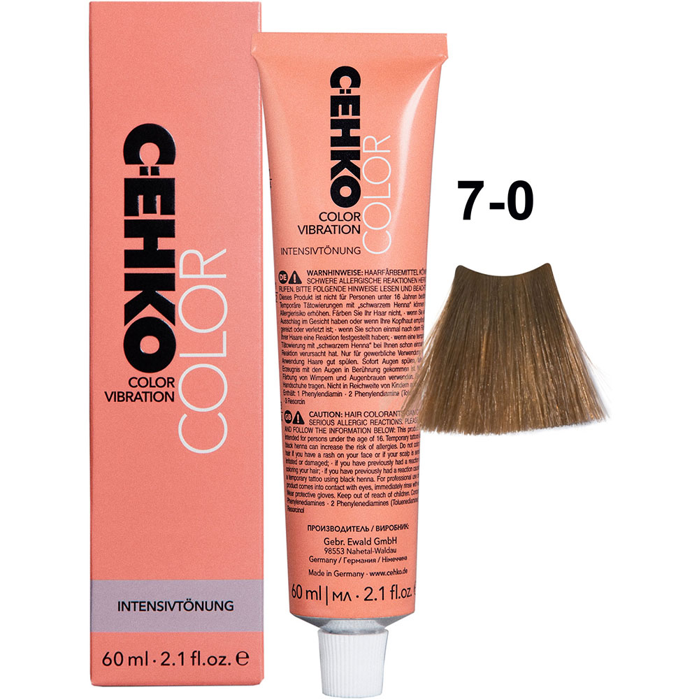 C:EHKO Color Vibration 7/0 Блондин/Mittelblond 60 мл