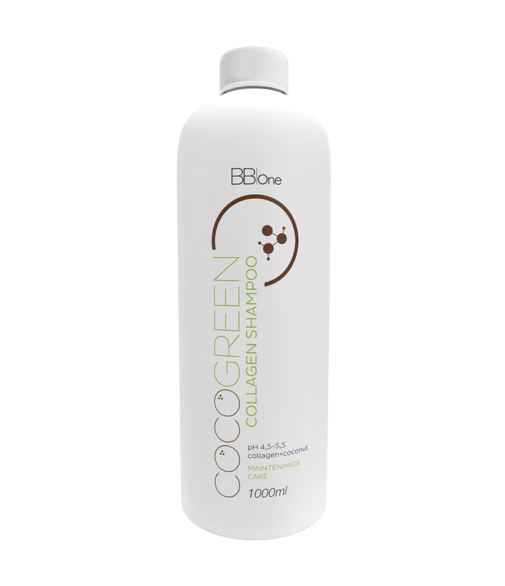 BB One CoCo Green Collagen Коллагеновый шампунь 1000 мл 