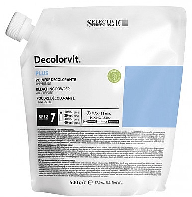 SELECTIVE DECOLOR VIT PLUS - Универсальное обесцвечивающее средство 500гр.