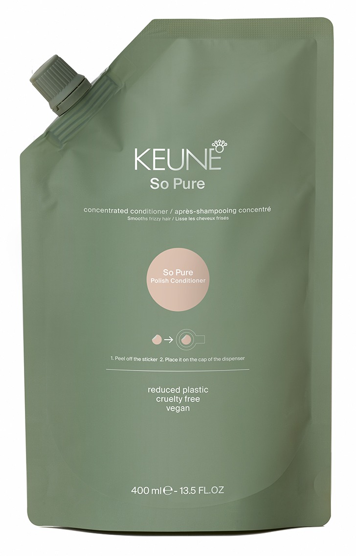 Keune So Pure СПА Кондиционер Полирующий / So Pure Polish Cond. Refill 400 мл