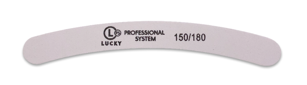 Lucky Пилка для маникюра 150/180 бумеранг 