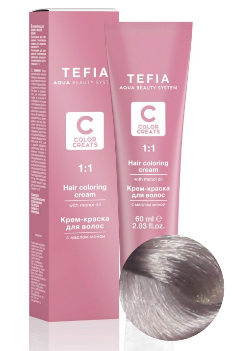 TEFIA Color Creats T10.15 Тонер зефир 60 мл.