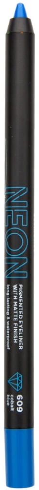 Parisa Карандаш для макияжа глаз NEON с матовым покрытием (609 cobalt blue), 1,2 гр.
