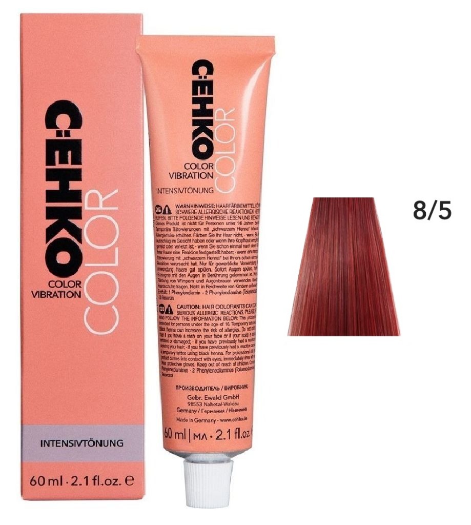 C:EHKO Color Vibration 8/5 Светлый блондин красный/Hellblond Rot 60 мл 