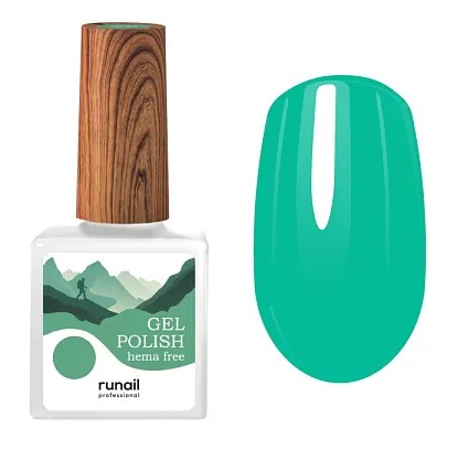 RuNail Гель-лак Gel polish (hema free) №7849, 10 мл.