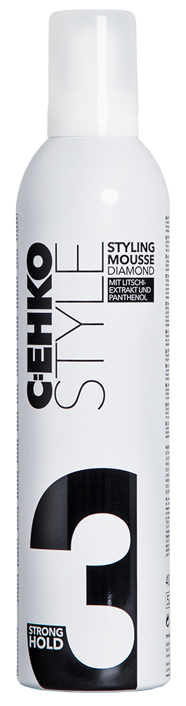 C:EHKO Пена для укладки волос Диамант сильная фиксация (Style styling mousse diamond) 400 мл
