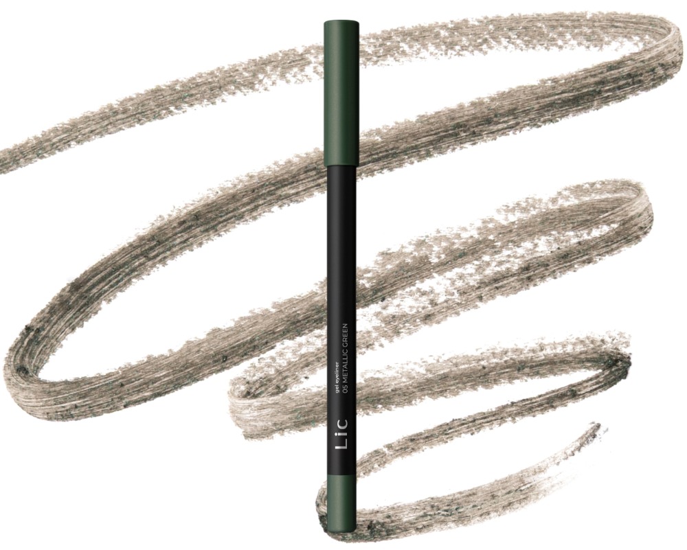 LIC Карандаш для глаз Eyepencil (05 Metallic Green) 1,3 гр.