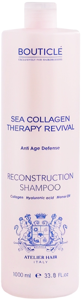 Bouticle ATELIER HAIR ANTI AGE Коллагеновый восстанавливающий шампунь 1000 мл