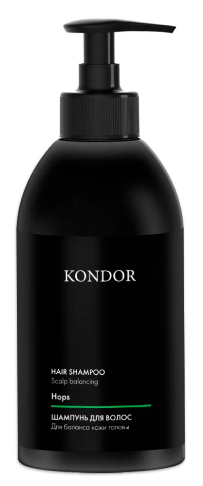 KONDOR Hair&Body Шампунь Хмель себорегулирующий 300 мл