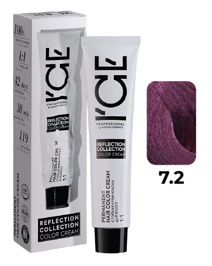 ICE Professional REFLECTION 7.2 русый фиолетовый 60 мл