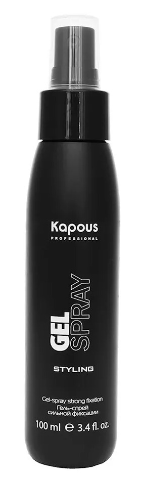 KAPOUS Styling Гель-спрей для волос сильной фиксации Gel-spray Strong, 100 мл.