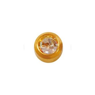Studex серьги медицинские R204 Хрусталь (Апр.)