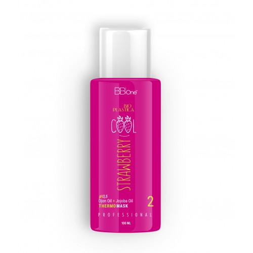 BB One BioPlastiсa Cool Strawberry Thermo Mask Термореконструктор 100 мл (шаг 2)