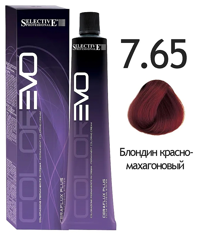 SELECTIVE COLOREVO 7.65 блондин красно-махагоновый