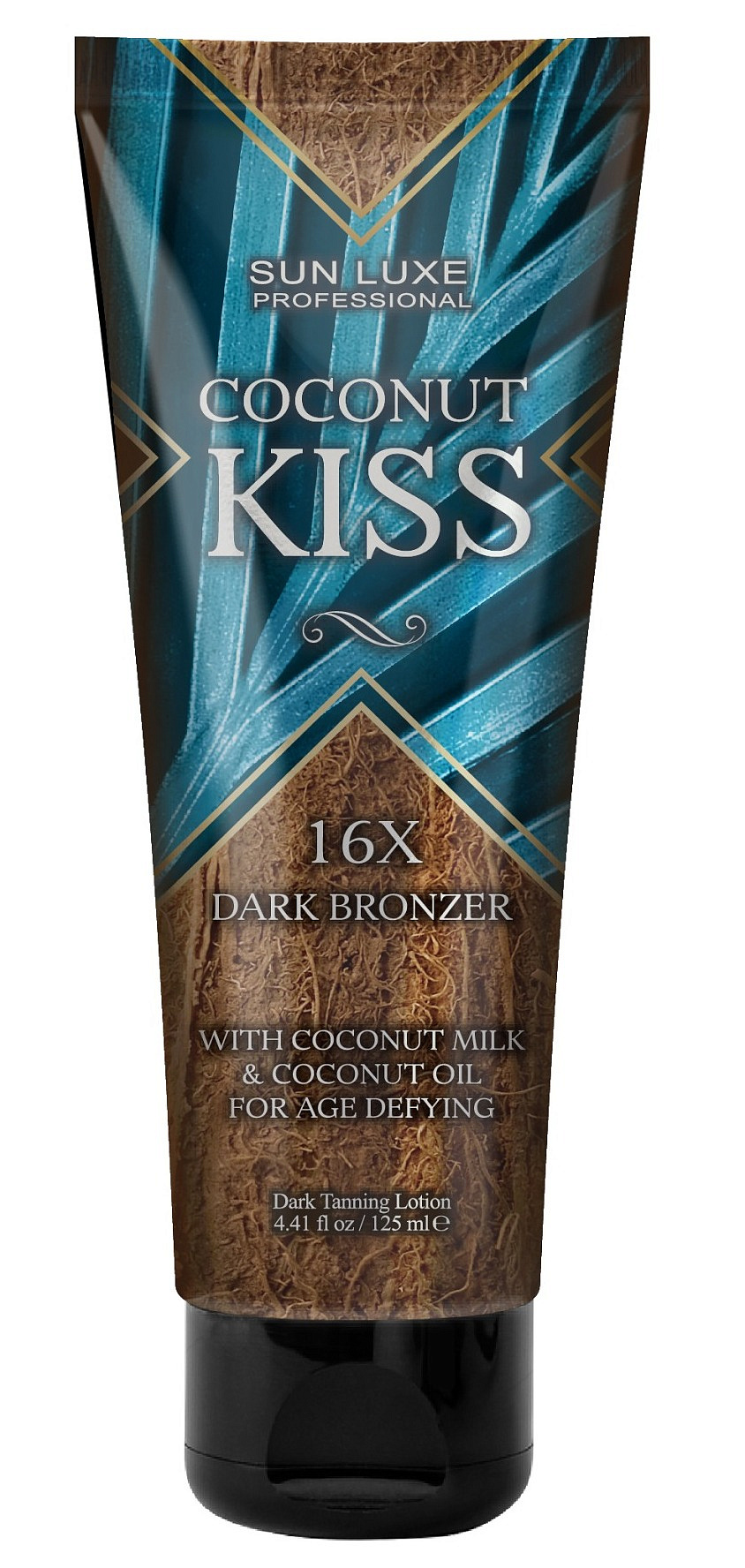 SUN LUXE Крем-ускоритель загара "Coconut Kiss 16x" на основе кокосового молочка, 125 мл.