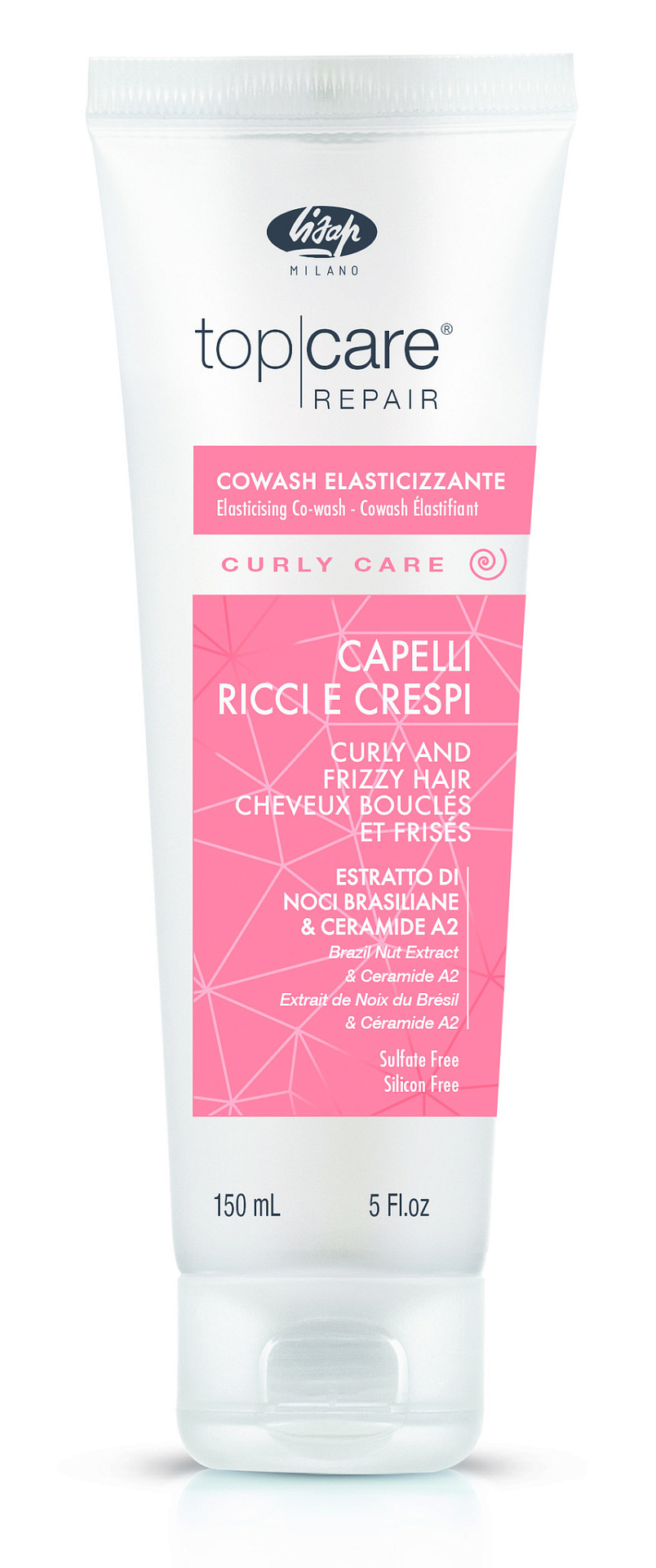 Lisap Curly Care Очищающий разглаживающий кондиционер  150 мл