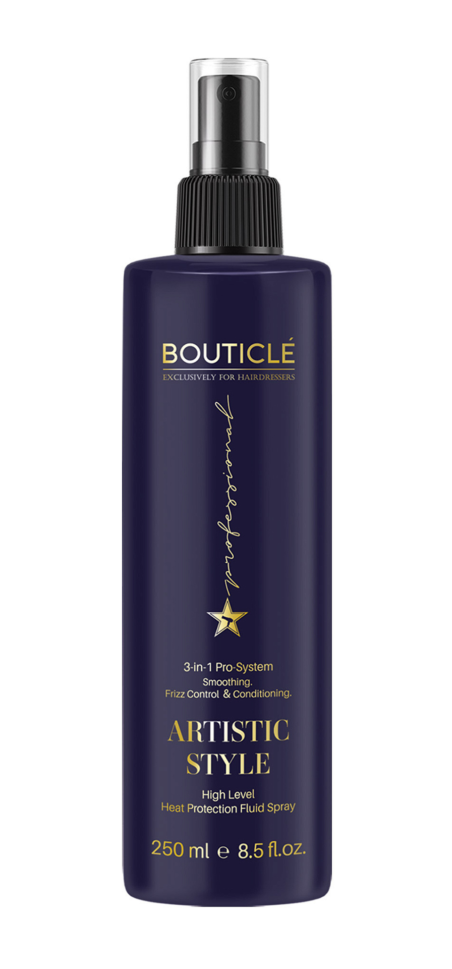 Bouticle Artistic Style Термозащитный разглаживающий флюид с системой 3-in-1 pro-system 250 мл