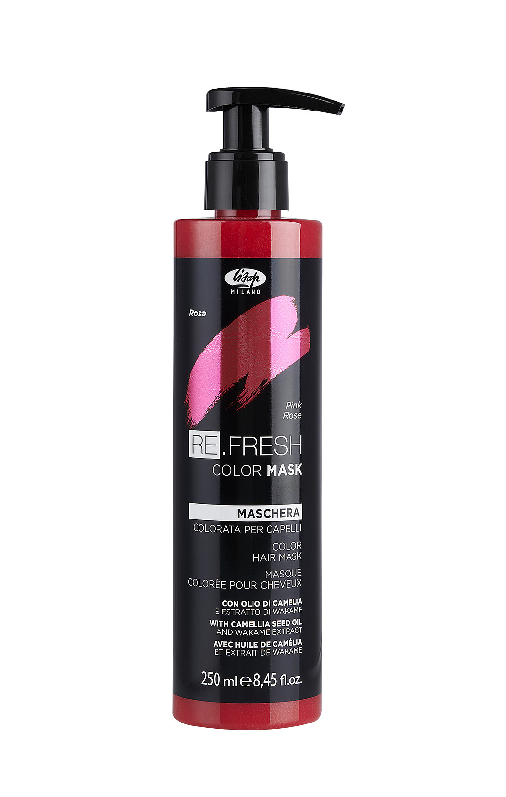 Lisap ОТТЕНОЧНАЯ МАСКА РОЗОВЫЙ – RE.FRESH COLOR MASK 250 мл