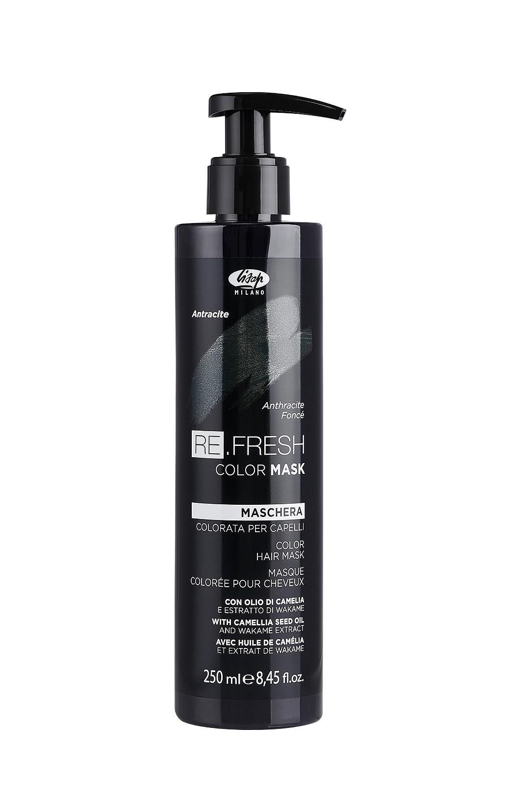 Lisap ОТТЕНОЧНАЯ МАСКА АНТРАЦИТ– RE.FRESH COLOR MASK 250 мл
