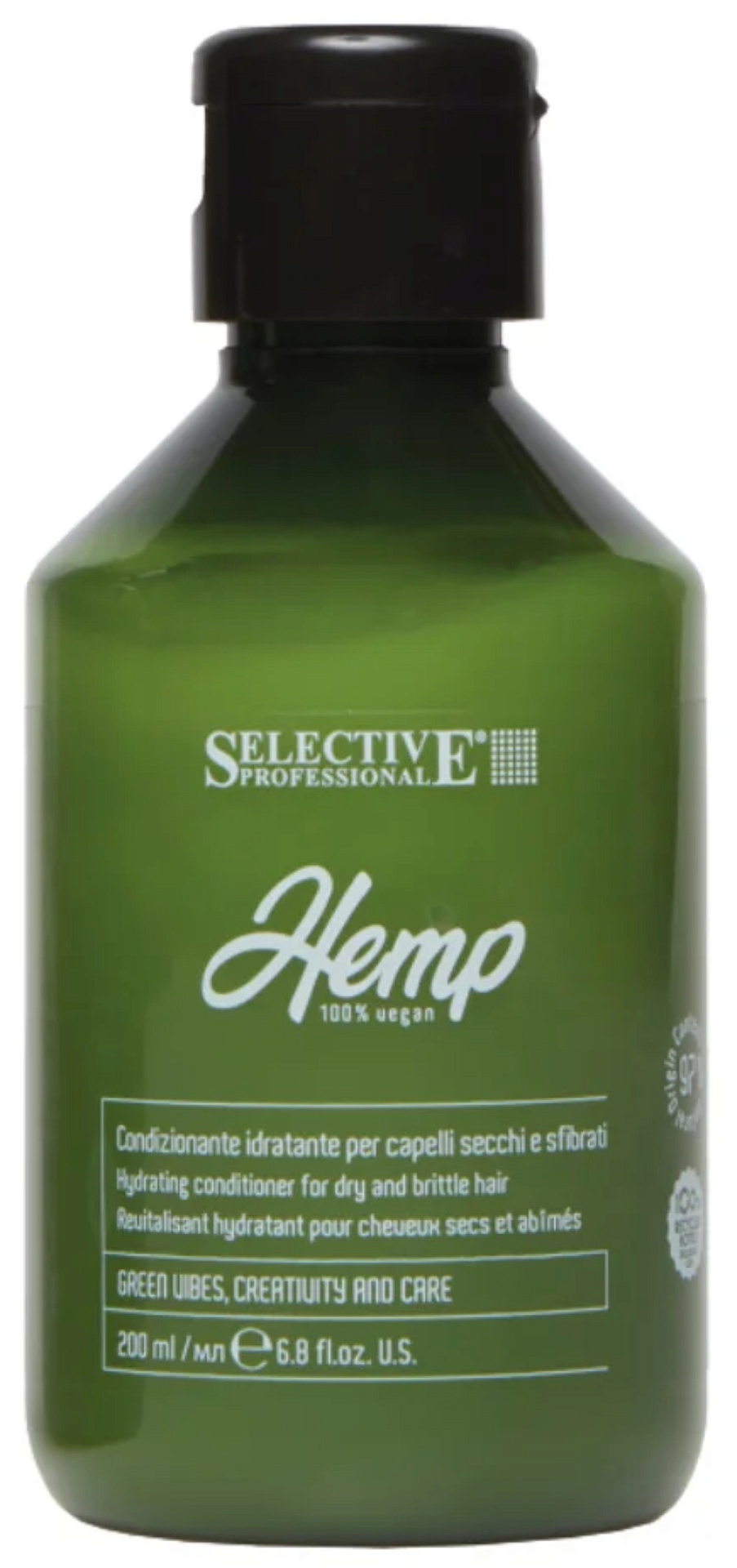 SELECTIVE HEMP Кондиционер увлажняющий для сухих и и ломких волос  200 мл